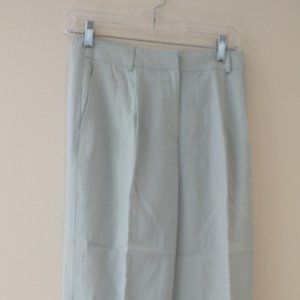 Talbots Never Worn Light Blue Linen Pants, size 2, lined